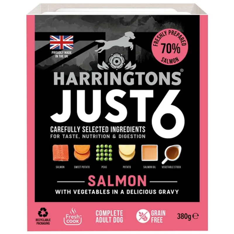 HARRINGTONS JUST WET 380G - Salmon