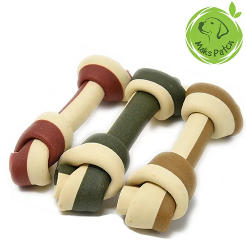 Miro and Makauri Vegan Dog Chews - Maks Patch Knotted Bones-4