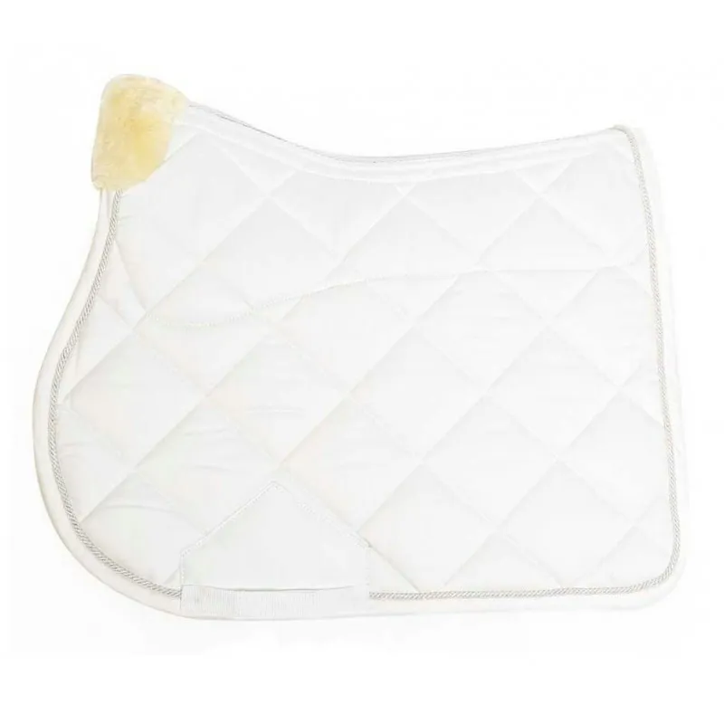 Lami-Cell Classic Saddle Pad White Full