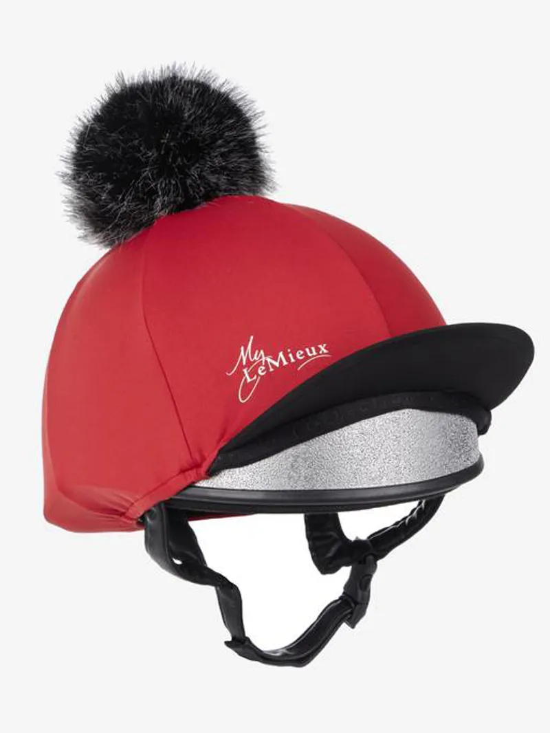 LeMieux Pom Hat Silk Chilli