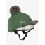 LeMieux Pom Hat Silk Hunter Green