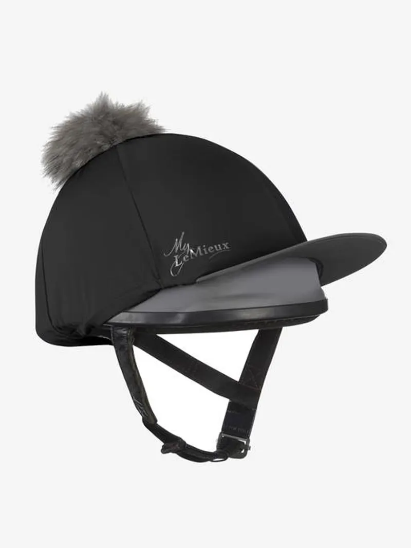 LeMieux Pom Hat Silk Black