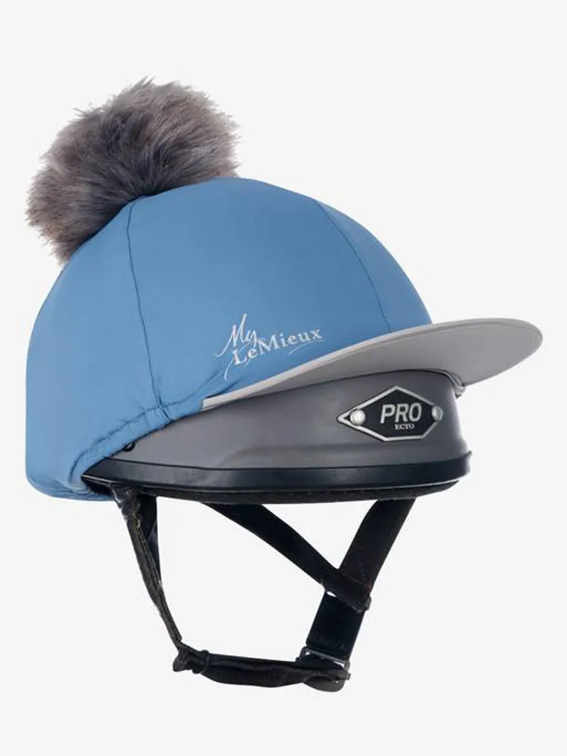 LeMieux Pom Hat Silk Ice Blue