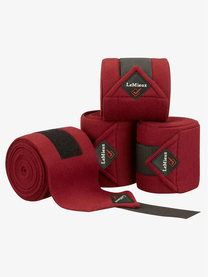 LeMieux Classic Polo Bandages Burgundy