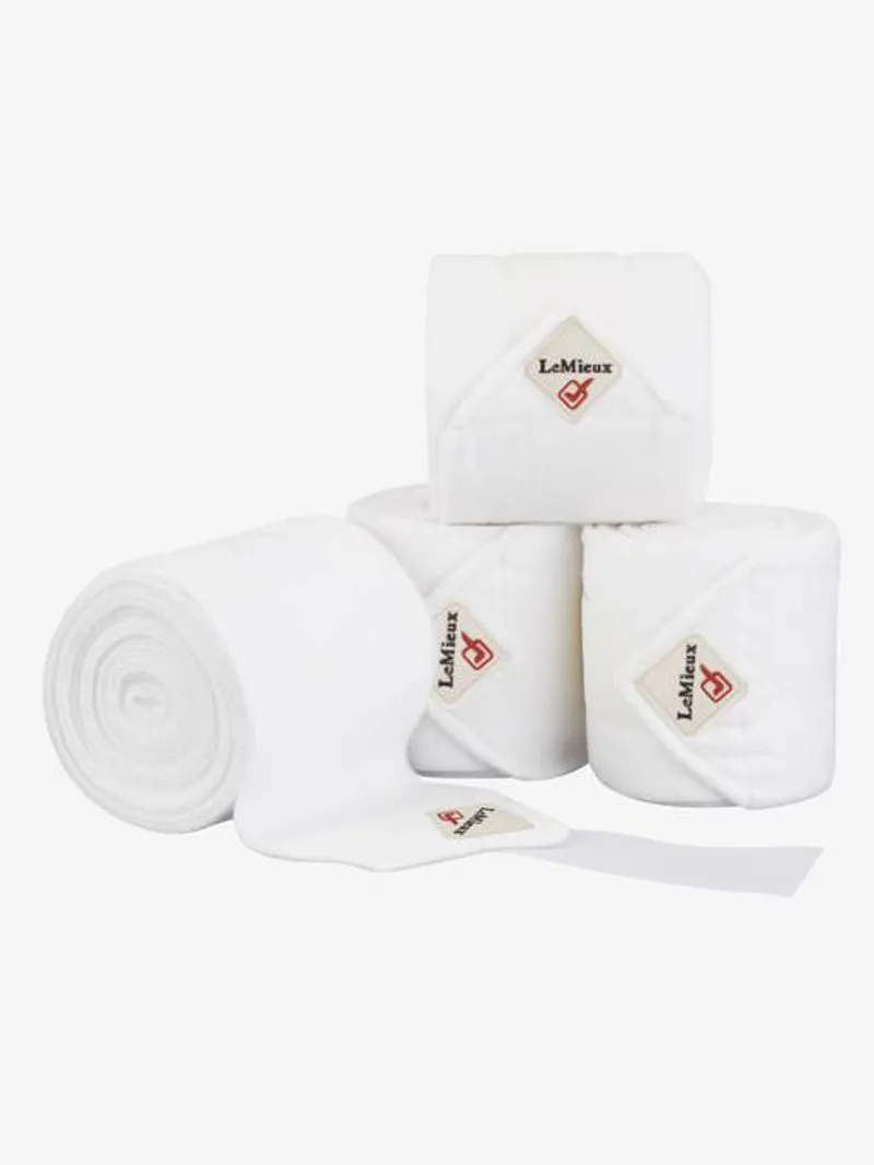 LeMieux Classic Polo Bandages White