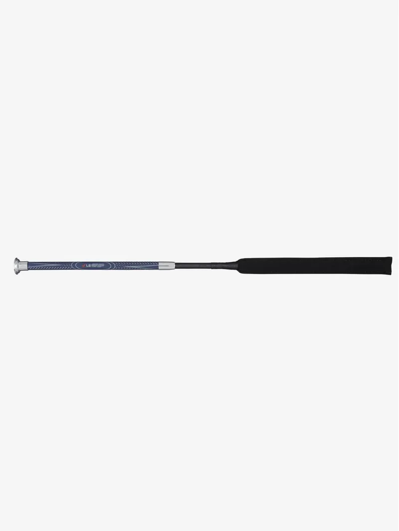 LeMieux Pro Baton Whip Navy 60cm