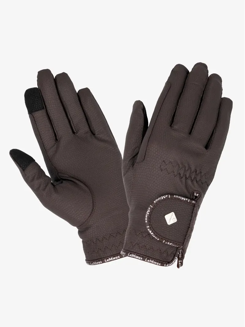 LeMieux Classic Riding Glove Brown
