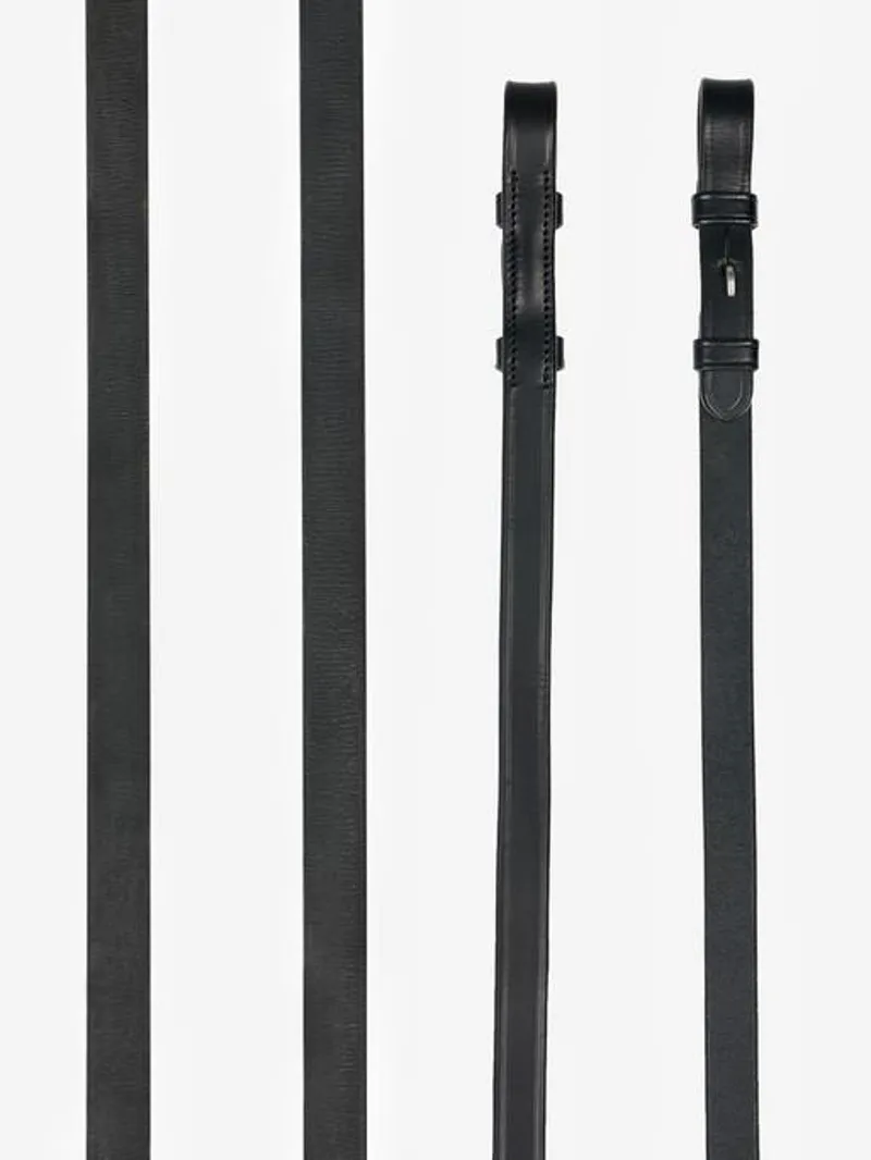 LeMieux Kris Extream Rubber Reins Black