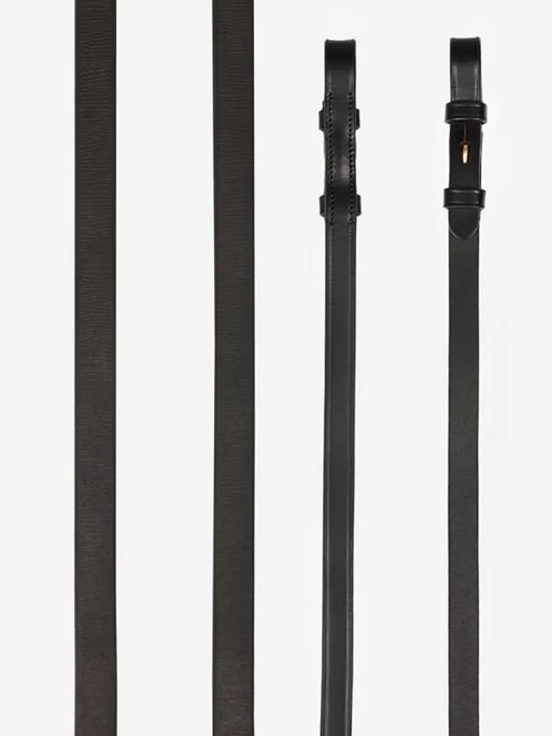 LeMieux Kris Extreme Rubber Reins Brown