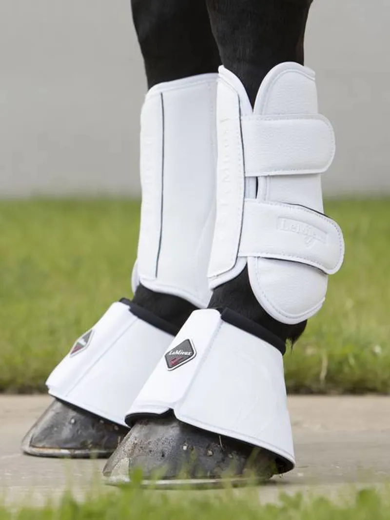 LeMieux Schooling Boots White-1