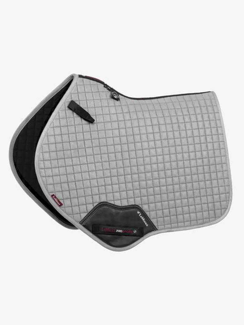 LeMIeux Suede Close Contact Pad Grey