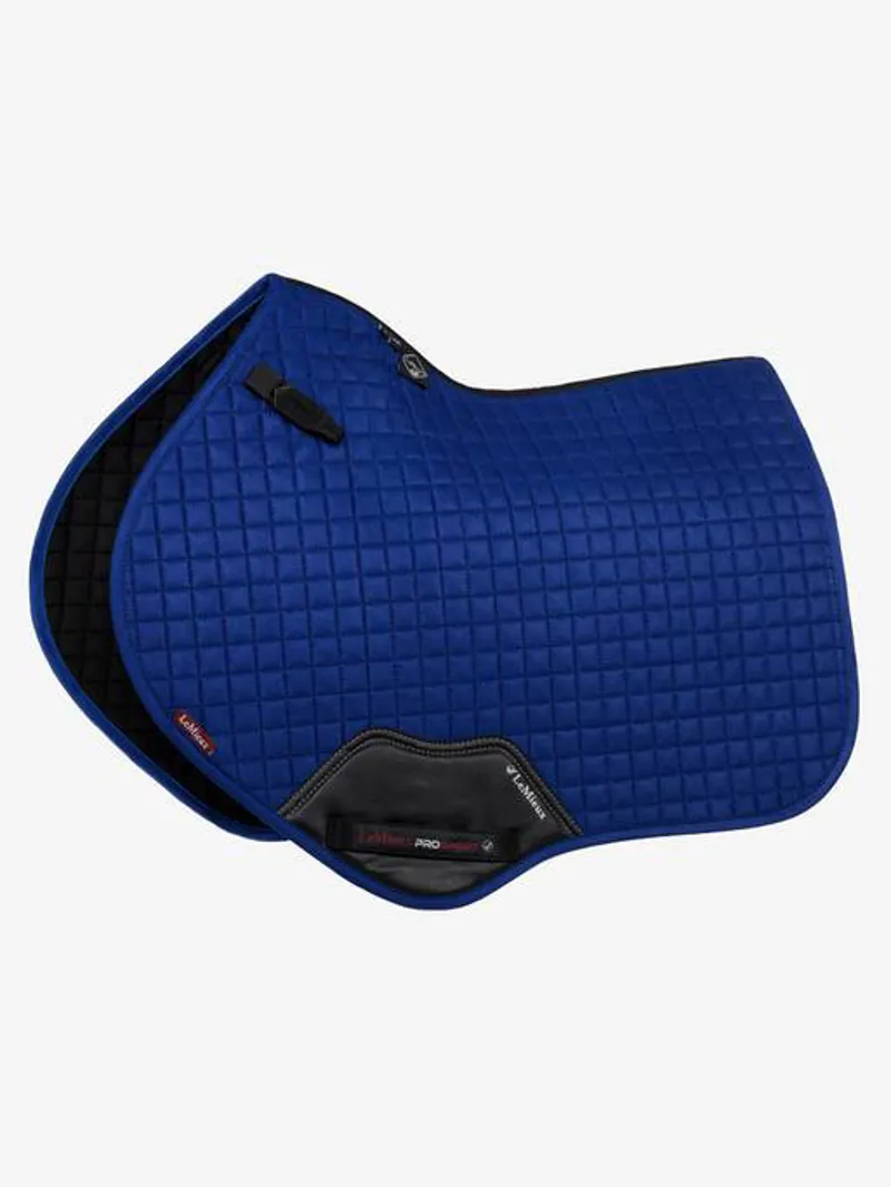 LeMieux Suede Close Contact Pad Benetton Blue