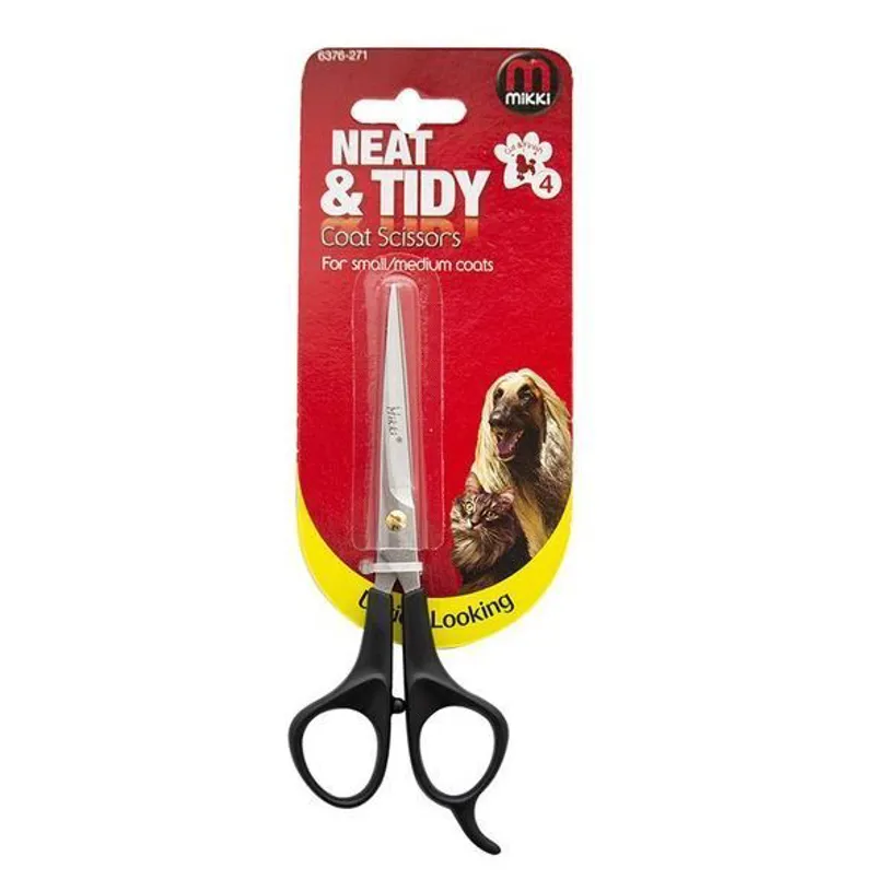 Mikki Coat Scissors For Small Medium Pets 16.5cm