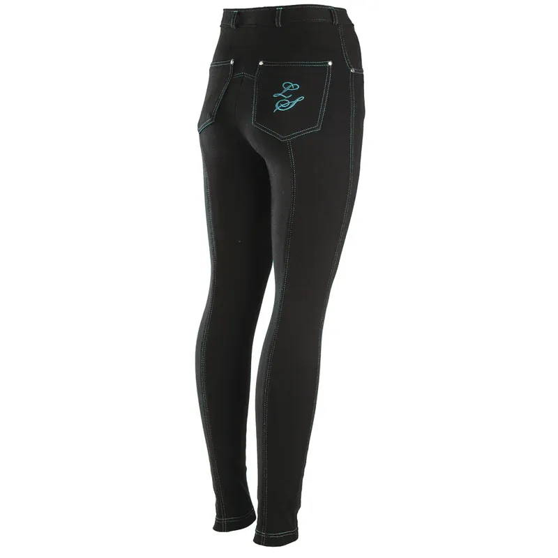 Legacy Ladies Sitch Jodhpur Blk/Mint