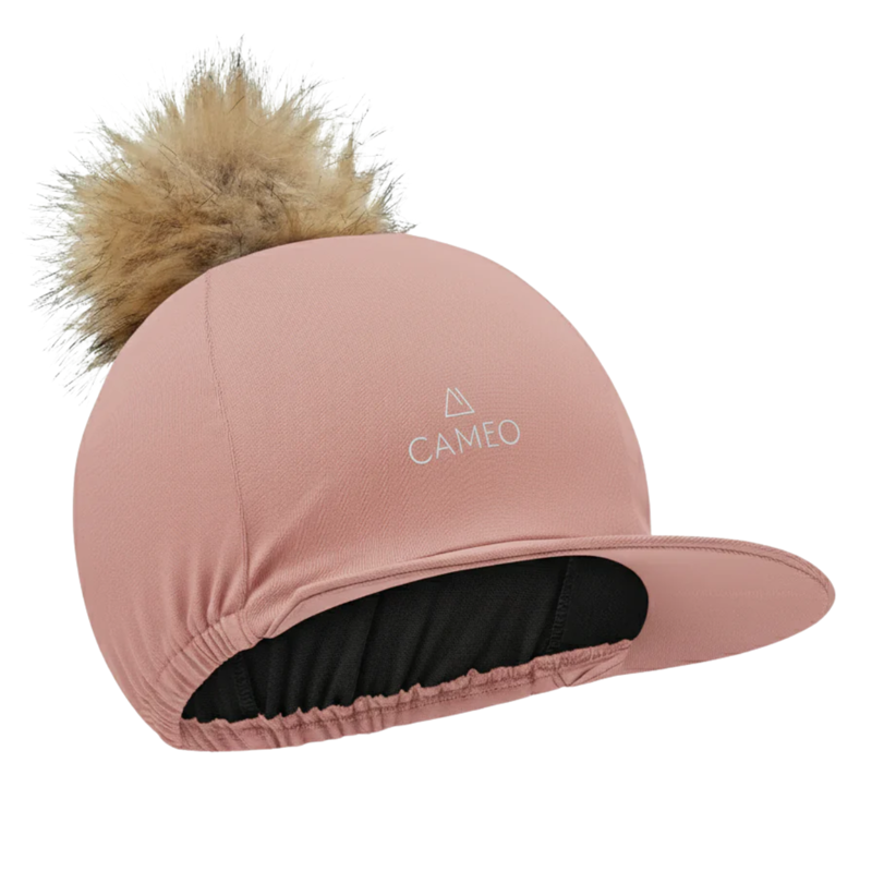 Cameo Hat Silk Dusty Pink