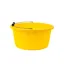 Red Gorilla Premium Shallow Bucket 15Ltr Yellow 