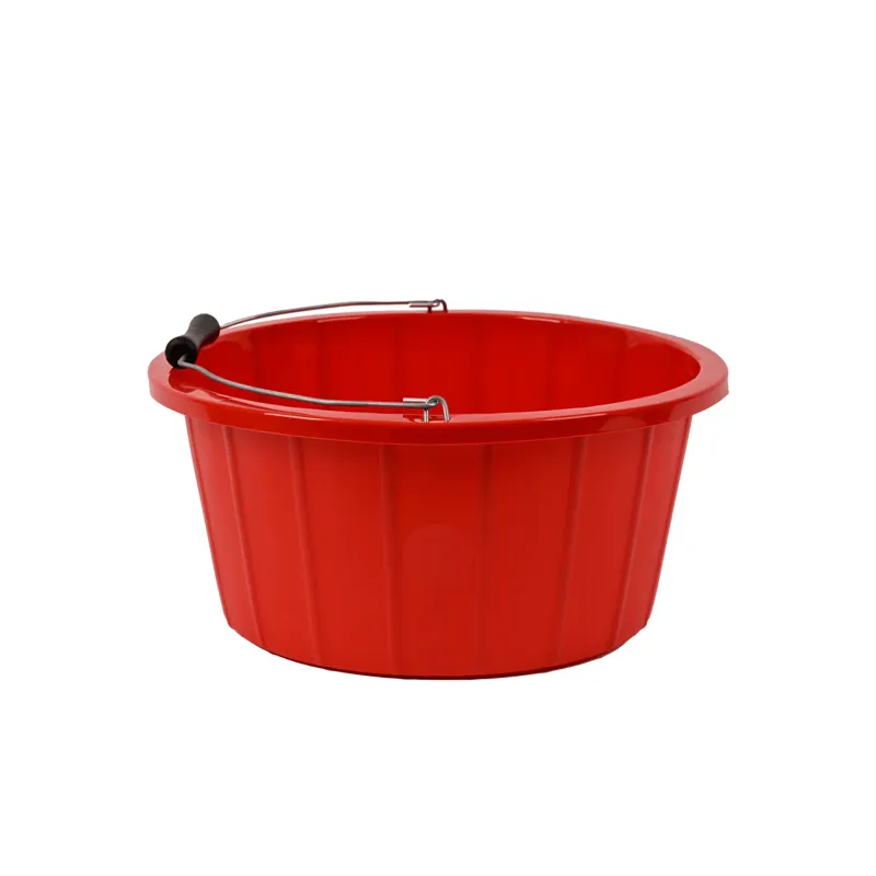 Red Gorilla Premium Shallow Bucket 15Ltr Red