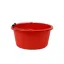 Red Gorilla Premium Shallow Bucket 15Ltr Red