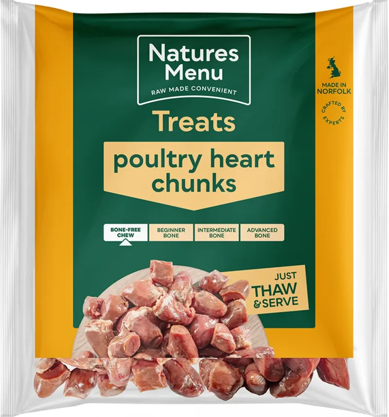 Natures Menu Raw Chicken Hearts