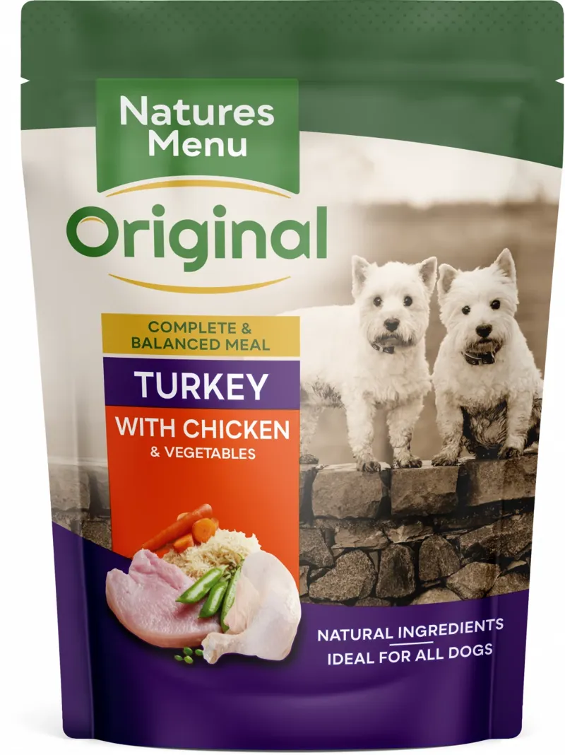 Natures Menu Pouches Single 300g Turkey