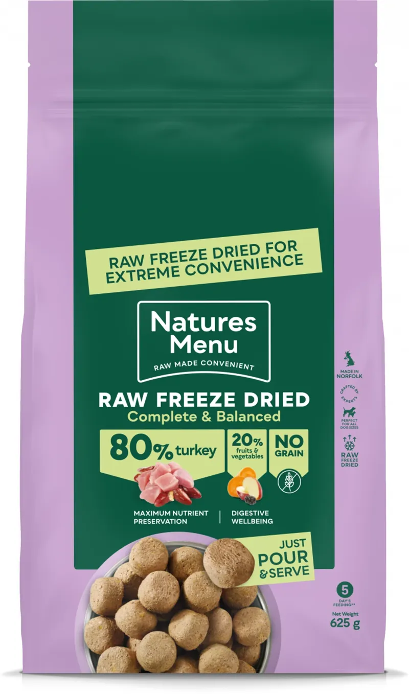 NM Complete Freeze Dried Turkey 625gm