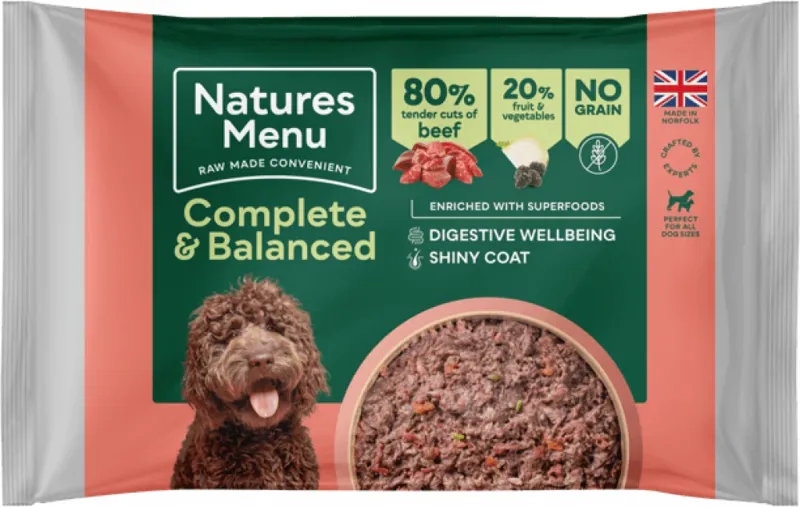 NM Complete and Balanced Block Beef 500gm