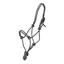 Shires Rope Control Headcollar BLACK/WHITE one size