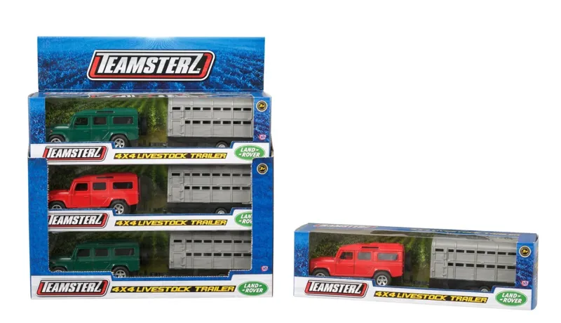 Teamsterz Land Rover 4x4 and Livestock Trailer