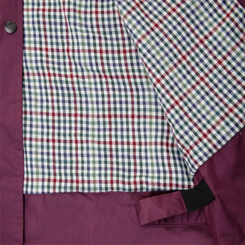 Champion Women's Sandringham Long Waterproof Coat - Plum-3