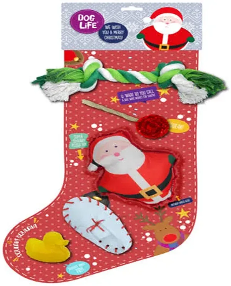 Dog Life Jumbo Christmas Stocking for Dogs