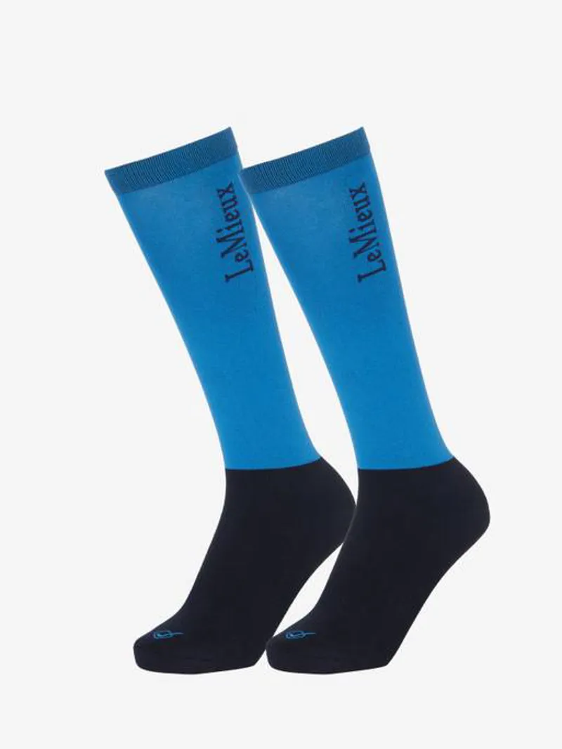 LeMieux Competition Sock Benetton Blue