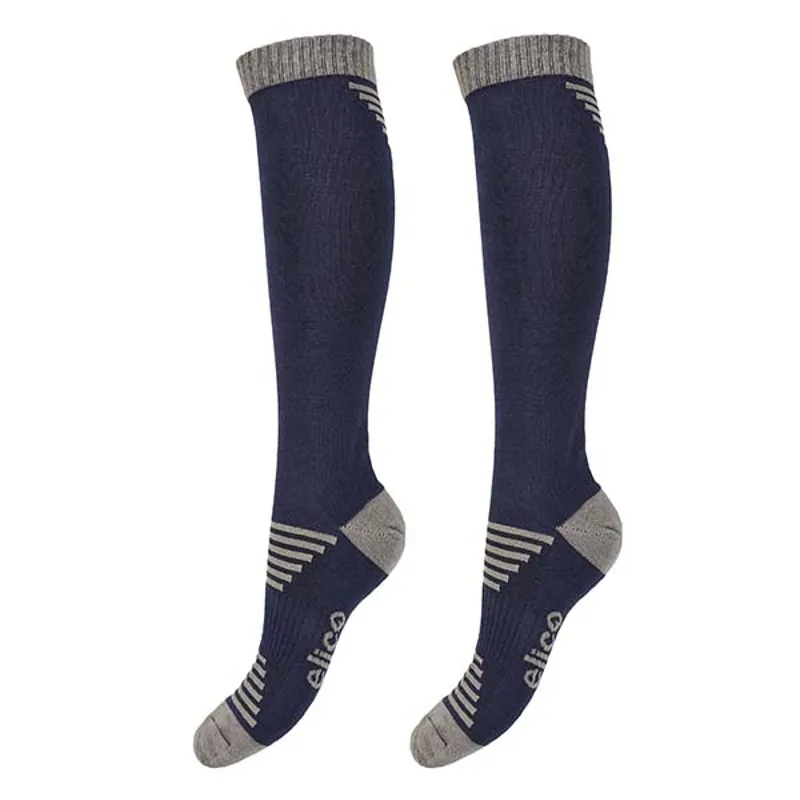 Elico Genoa Compression Socks Navy