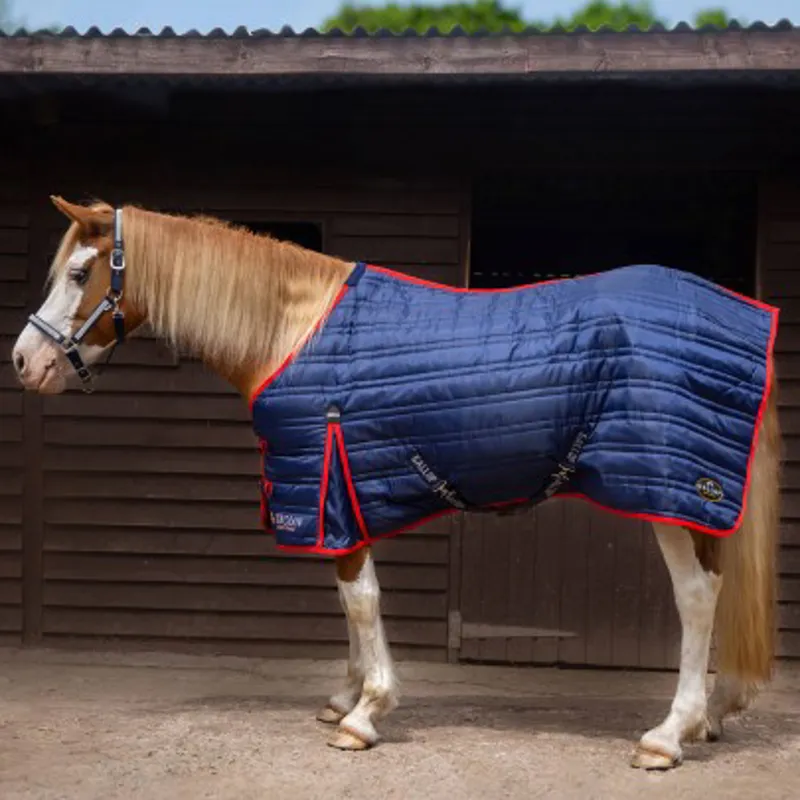 Trojan 200g Stable Rug Navy/Red