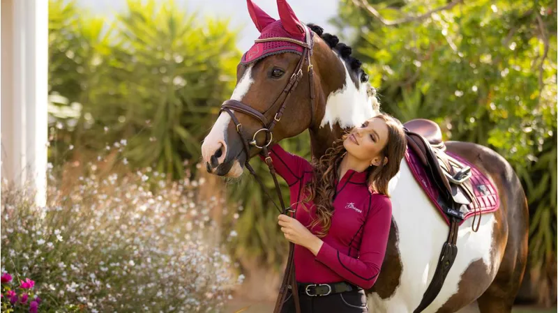 LeMieux Loire Classic Close Contact Pad Mulberry Large-1