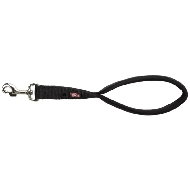 Trixie Premium Short Leash for Dogs Black