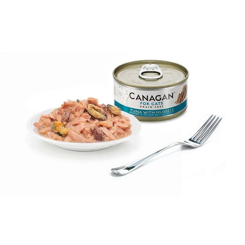 Canagan Tuna with Mussels Wet Cat Food 75g-2
