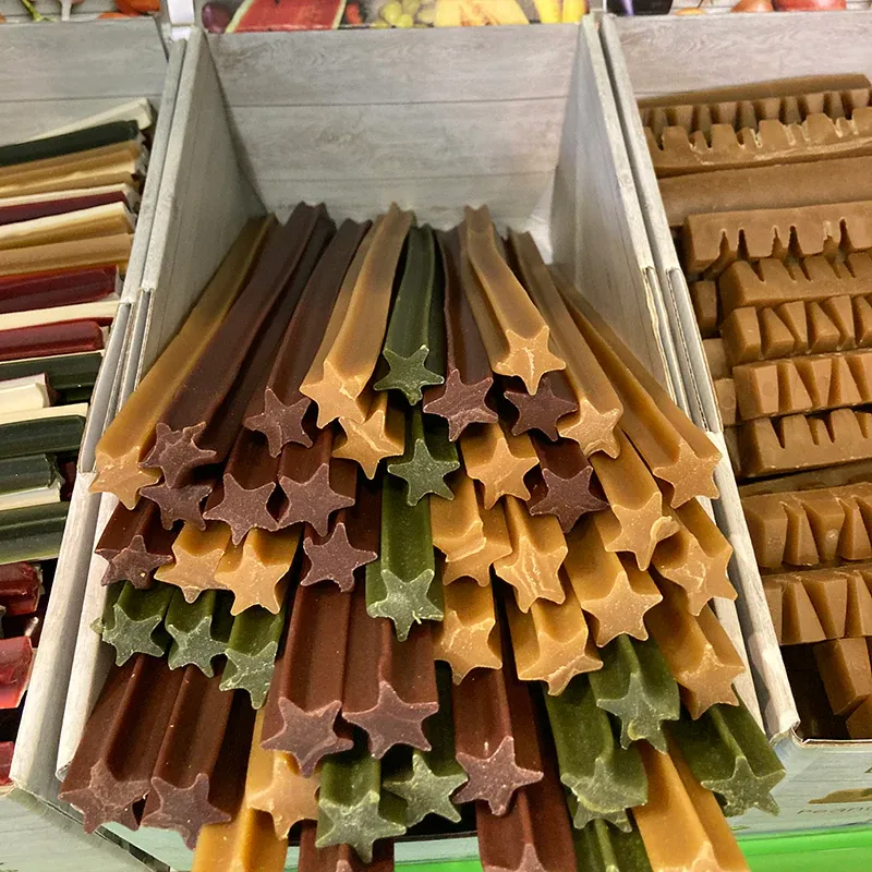 Miro and Makauri Vegan Dog Treats - Fruit and Veg Star Sticks - added Coconut Oil-1