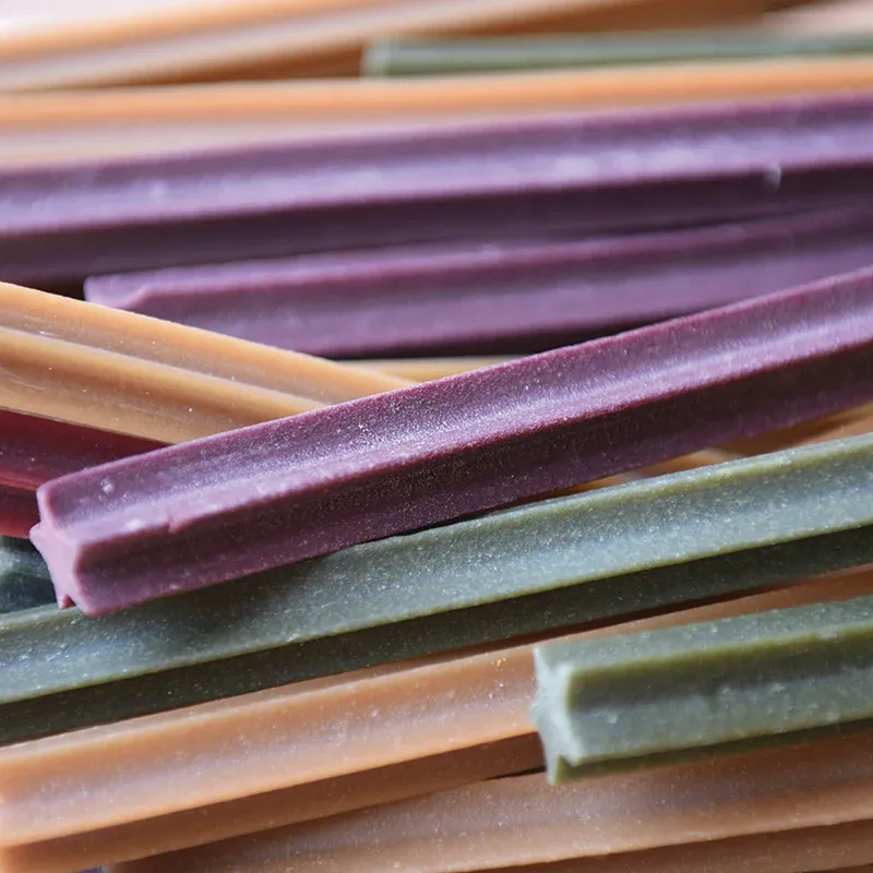 Miro and Makauri Vegan Dog Treats - Fruit and Veg Star Sticks - added Coconut Oil