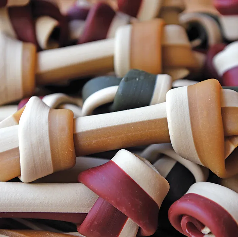 Miro and Makauri Vegan Dog Chews - Maks Patch Knotted Bones