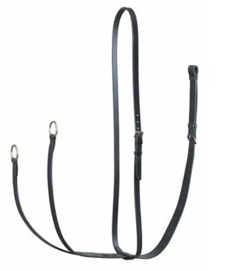 Jeffries Wembley Running Martingale Black Pony Black ONLY