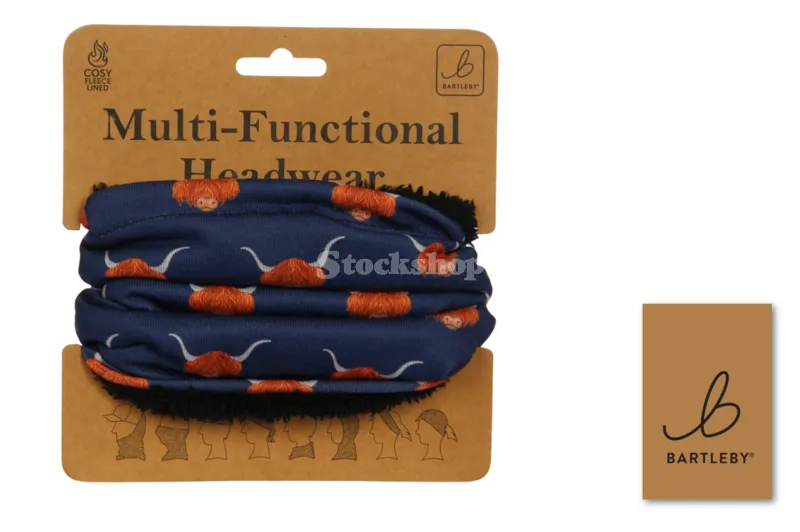 Bartleby Funky Snood Highland Cow