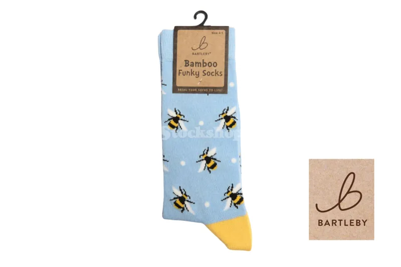 Bartleby Funky Bamboo Sock Bumble Bees UK4-7