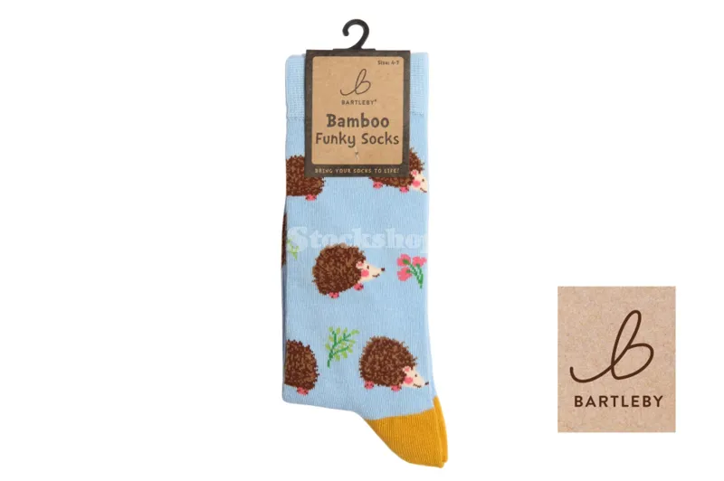 Bartleby Funky Bamboo Sock Hedgehog UK4-7