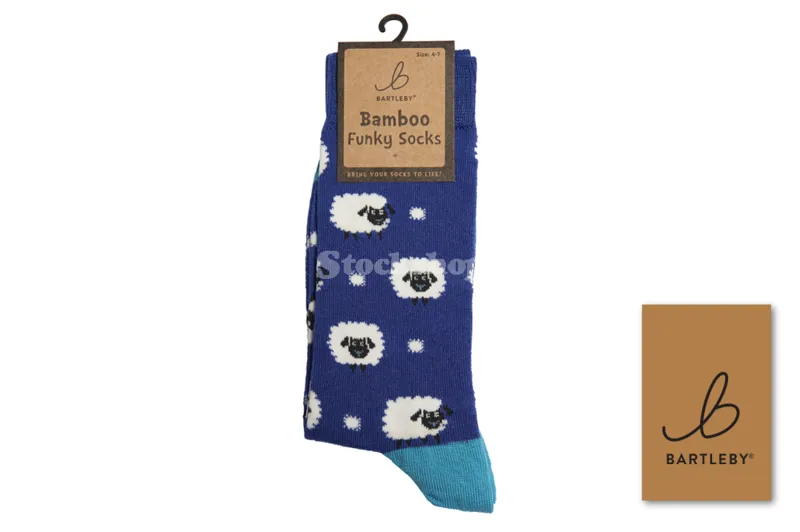 Bartleby Funky Bamboo Sock Sheep UK4-7