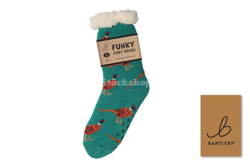 Bartleby Funky Cosy Sock Pheasant UK 4-8