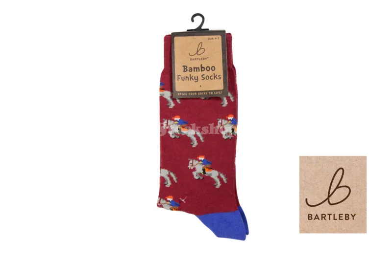 Bartleby Funky Bamboo Sock Horse and Rider UK4-7