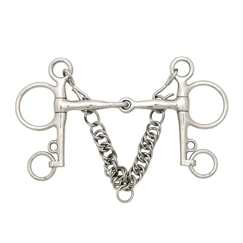 Elico Jointed Mouth Pelham Bit 5.5