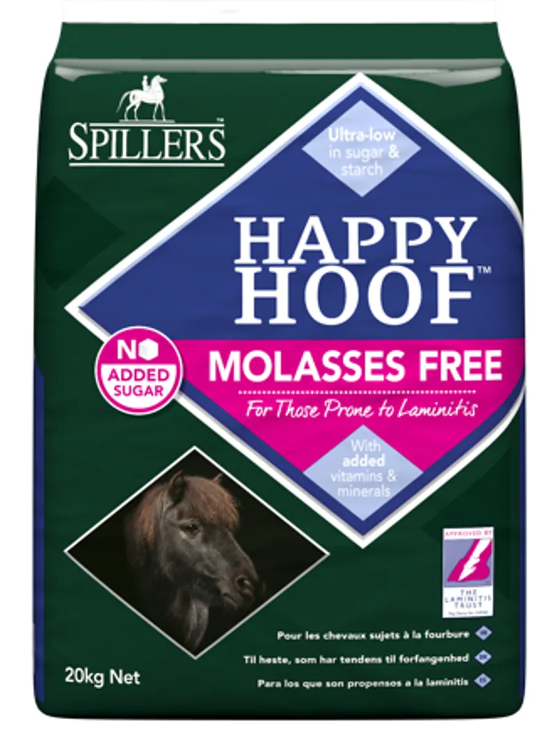 Spillers HAPPY HOOF Molasses Free 20kg 