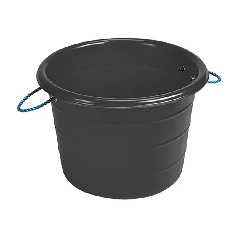 Stubbs 81lt Large Manure Basket In Black