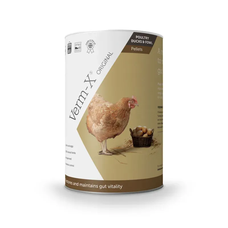 Verm-X 750 gm Herbal Pellets For Poultry
